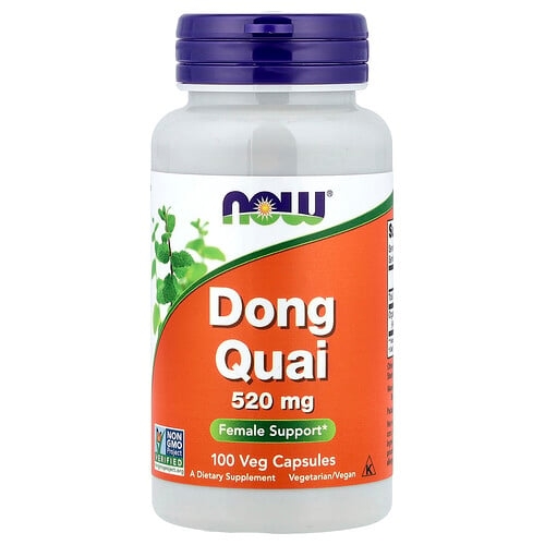 Now Foods Dong Quai 520 Mg 100 Veg Capsules product image