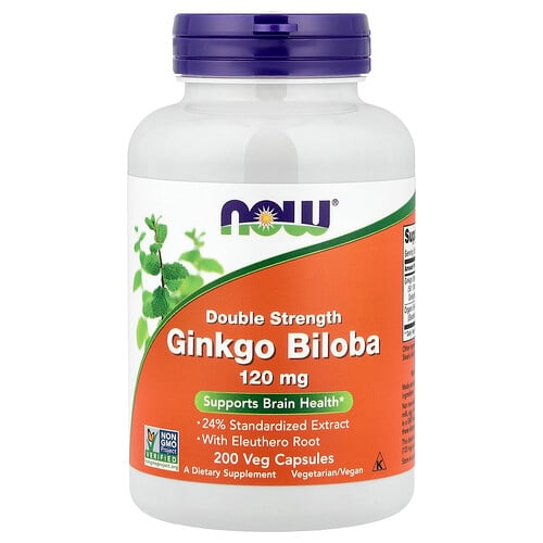 Now Foods Ginkgo Biloba 200 Veg Capsules product image