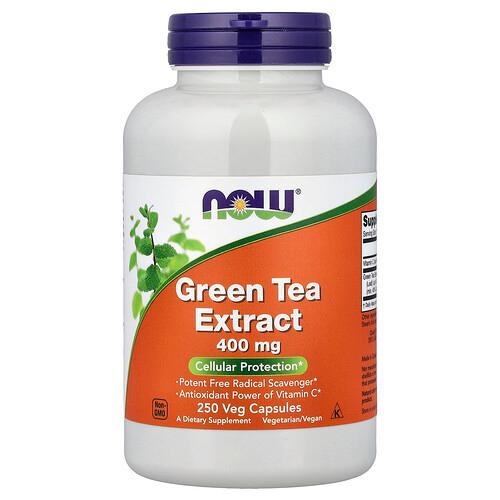 Now Foods Green Tea Extract 400 Mg 250 Veg Capsules product image