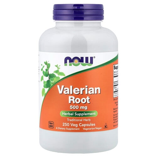 Now Foods Valerian Root 500 Mg 250 Veg Capsules product image