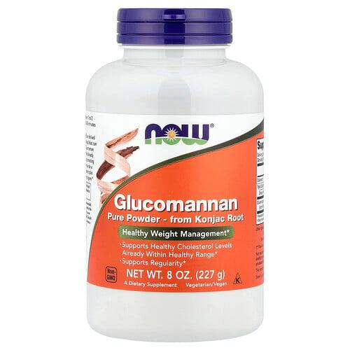 나우푸드 NOW Foods, 글루코만난, 퓨어 파우더, 227g(8oz) product image