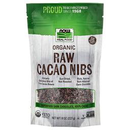Now Foods Organic Raw Cacao Nibs 8 Oz 227 G