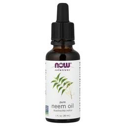 Now Foods Solutions Pure Neem Oil 1 Fl Oz 30 Ml