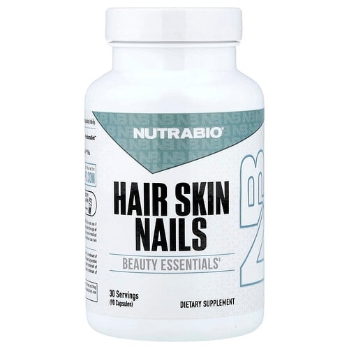 Nutrabio Hair Skin Nails 90 Capsules product image