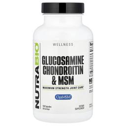 Nutrabio Glucosamine Chondroitin Msm 120 Capsules