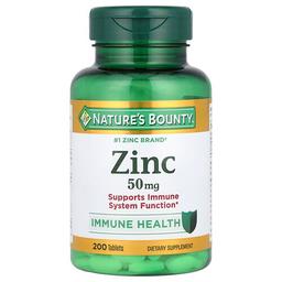 Nature S Bounty Zinc 50 Mg 200 Tablets