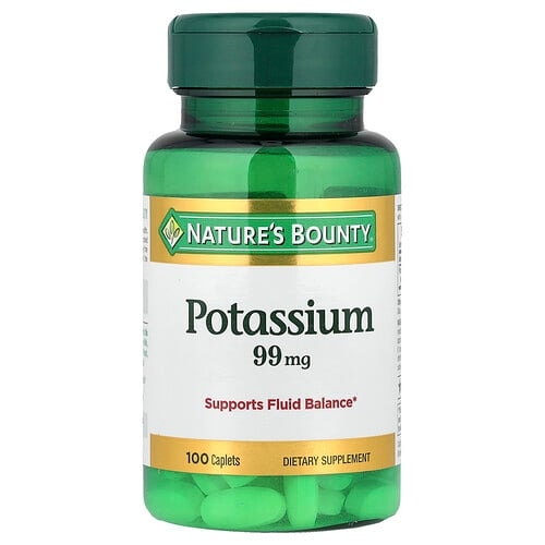 Nature S Bounty Potassium 99 Mg 100 Caplets product image