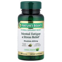 Nature S Bounty Mental Fatigue Stress Relief 400 Mg 30 Capsules