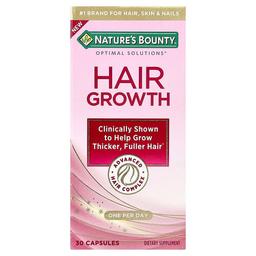 Nature S Bounty Optimal Solutions Hair Growth 30 Capsules