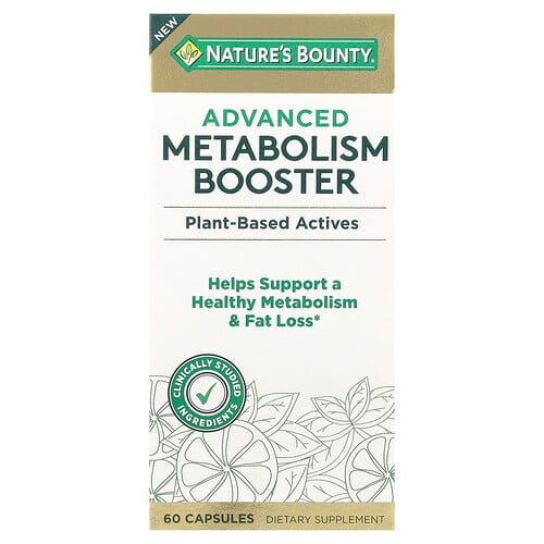 Nature S Bounty Advanced Metabolism Booster 60 Capsules product image