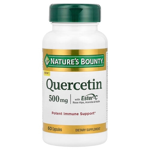 Nature S Bounty Quercetin With Ester C 60 Capsules product image