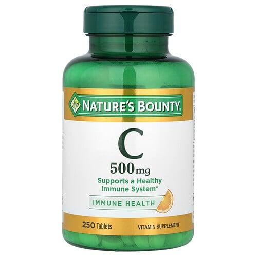 Nature S Bounty Vitamin C 500 Mg 250 Tablets product image