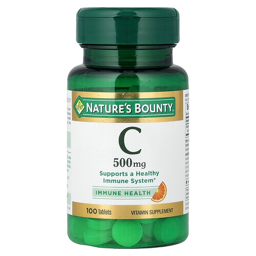 Nature S Bounty Vitamin C 500 Mg 100 Tablets product image