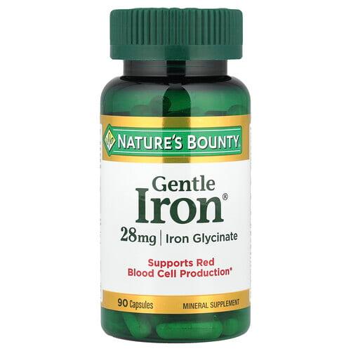Nature S Bounty Gentle Iron 90 Capsules product image