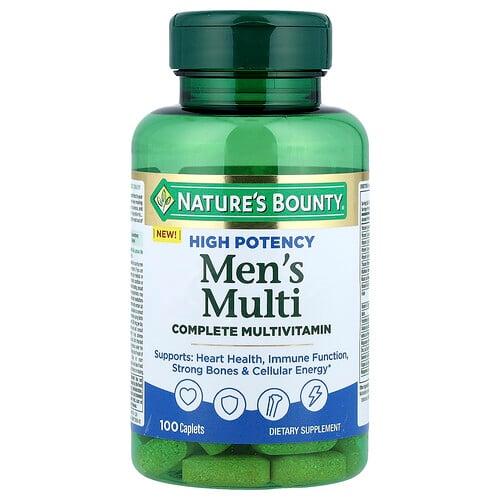 Nature S Bounty Men S Multi Complete Multivitamin High Potency 100 Caplets product image