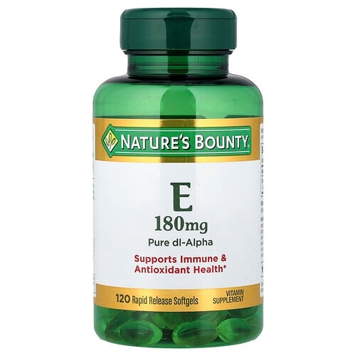 Nature S Bounty Vitamin E 180 Mg 120 Rapid Release Softgels product image