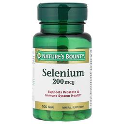Nature S Bounty Selenium 200 Mcg 100 Tablets