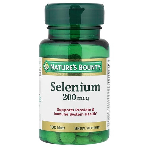 Nature S Bounty Selenium 200 Mcg 100 Tablets product image