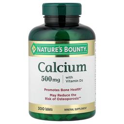 Nature S Bounty Calcium With Vitamin D3 300 Tablets