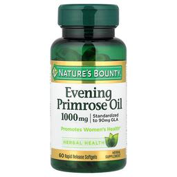Nature S Bounty Evening Primrose Oil 60 Rapid Release Softgels