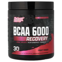 Nutrex Research Bcaa 6000 Recovery Fruit Punch 8 15 Oz 231 G
