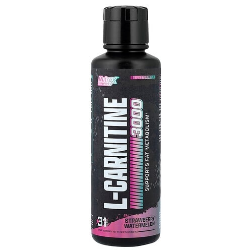 Nutrex Research L Carnitine 3000 Strawberry Watermelon 15 72 Fl Oz 465 Ml product image