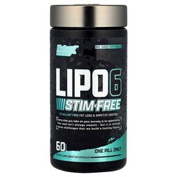 Nutrex Research Lipo6 Stim Free 60 Caps