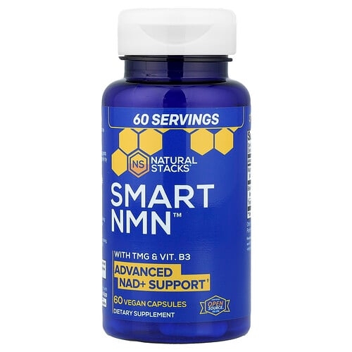 Natural Stacks Smart Nmn 60 Vegan Capsules product image