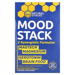 Natural Stacks Mood Stack 2 Bottles 15 Vegetarian Capsules Each