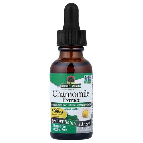 Nature S Answer Chamomile Extract Alcohol Free 1 Fl Oz 30 Ml product image