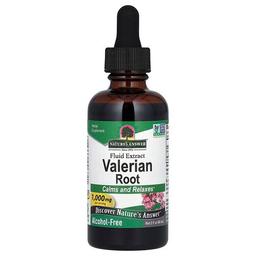 Nature S Answer Valerian Root Fluid Extract Alcohol Free 1 000 Mg 2 Fl Oz 60 Ml