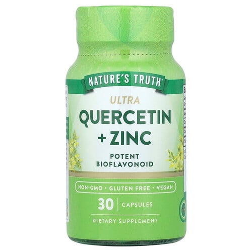 Nature S Truth Ultra Quercetin Zinc 30 Capsules product image