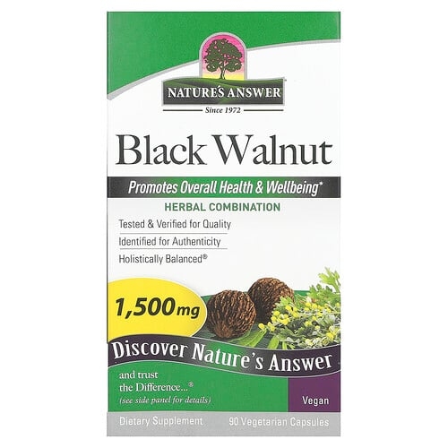 Nature S Answer Black Walnut 90 Vegetarian Capsules product image
