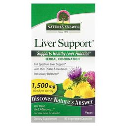 Nature S Answer Liver Support 90 Vegetarian Capsules