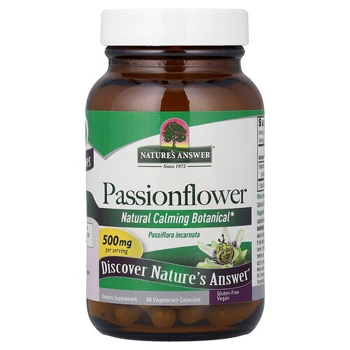 Nature S Answer Passionflower 60 Vegetarian Capsule 250 Mg Per Capsule product image