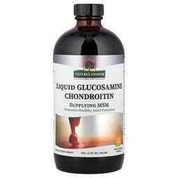 Nature S Answer Liquid Glucosamine Chondroitin Orange 16 Fl Oz 480 Ml