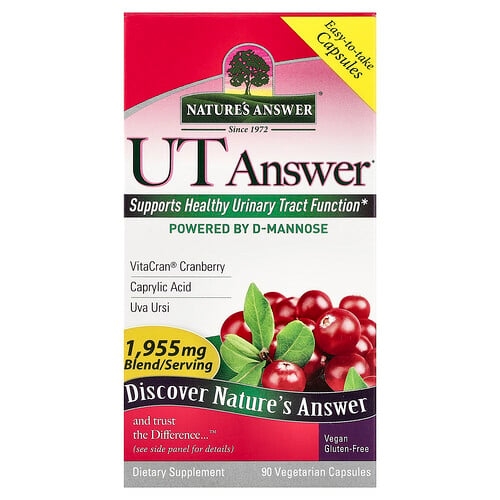 Nature S Answer Ut Answer 90 Vegetarian Capsules product image