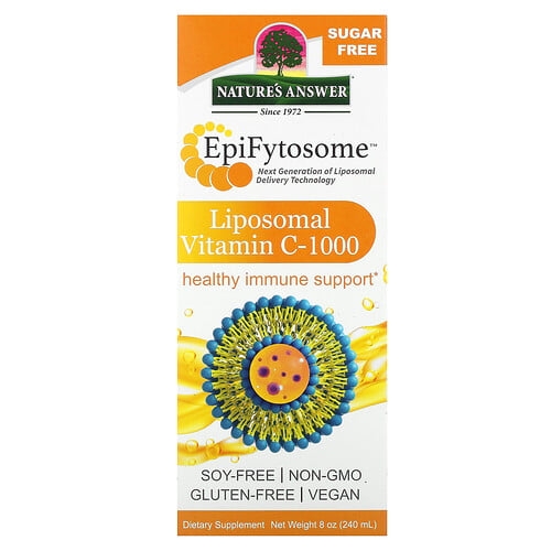 Nature S Answer Epifytosomes Liposomal Vitamin C 1000 8 Oz 240 Ml product image