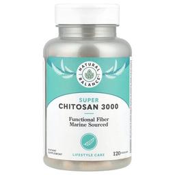Natural Balance Super Chitosan 3000 120 Vegcaps 750 Mg Per Capsule