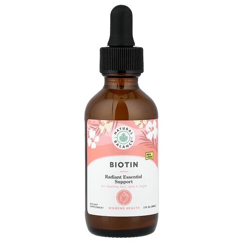 Natural Balance Liquid Biotin 2 Fl Oz 60 Ml product image