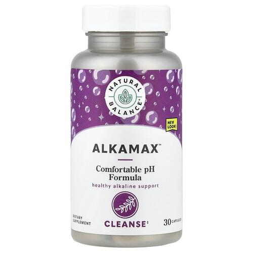 네츄럴 발란스 Natural Balance, AlkaMax, 알칼리성 부스터, 캡슐 30정 product image