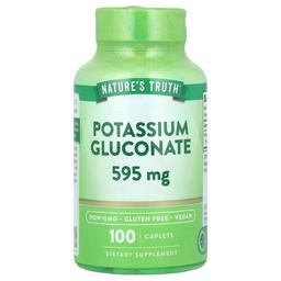 Nature S Truth Potassium Gluconate 595 Mg 100 Caplets