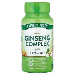 Nature S Truth Super Ginseng Complex Plus Royal Jelly 60 Quick Release Capsules