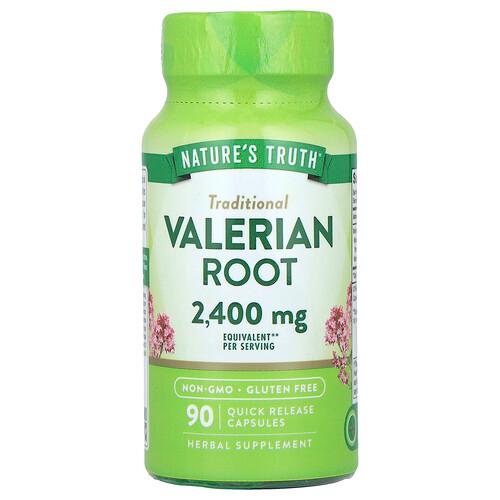 Nature S Truth Valerian Root 90 Quick Release Capsules 1 200 Mg Per Capsule product image