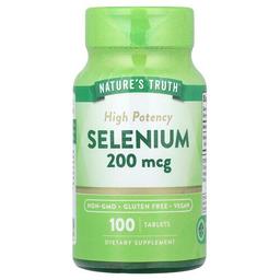 Nature S Truth Selenium High Potency 200 Mcg 100 Tablets