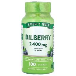 Nature S Truth Bilberry 100 Capsules 1 200 Mg Per Capsule
