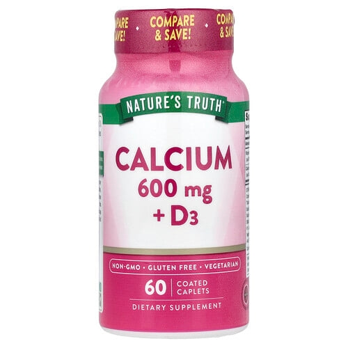 Nature S Truth Calcium D3 60 Coated Caplets product image