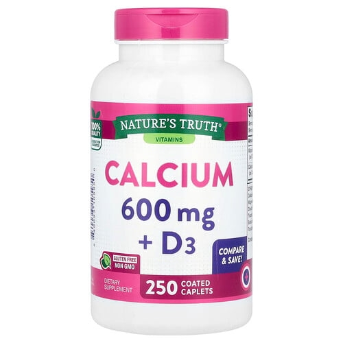 Nature S Truth Calcium D3 250 Coated Caplets product image