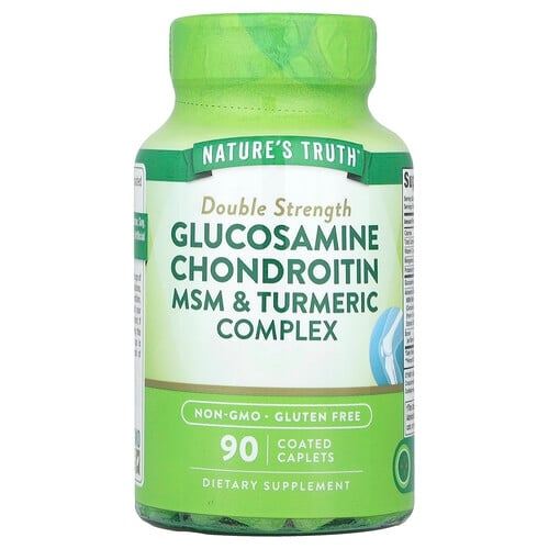Nature S Truth Glucosamine Chondroitin Msm Turmeric Complex 90 Coated Caplets product image