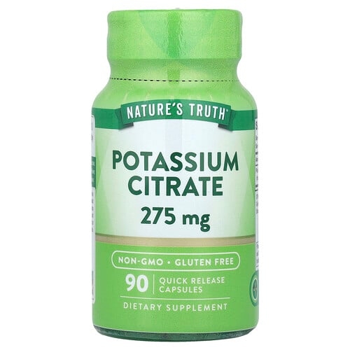 Nature S Truth Potassium Citrate 275 Mg 90 Quick Release Capsules product image